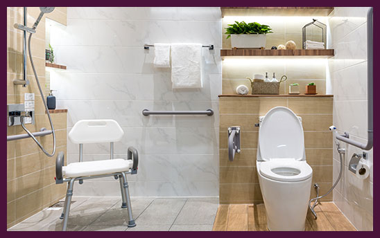 Salle de bain PMR 